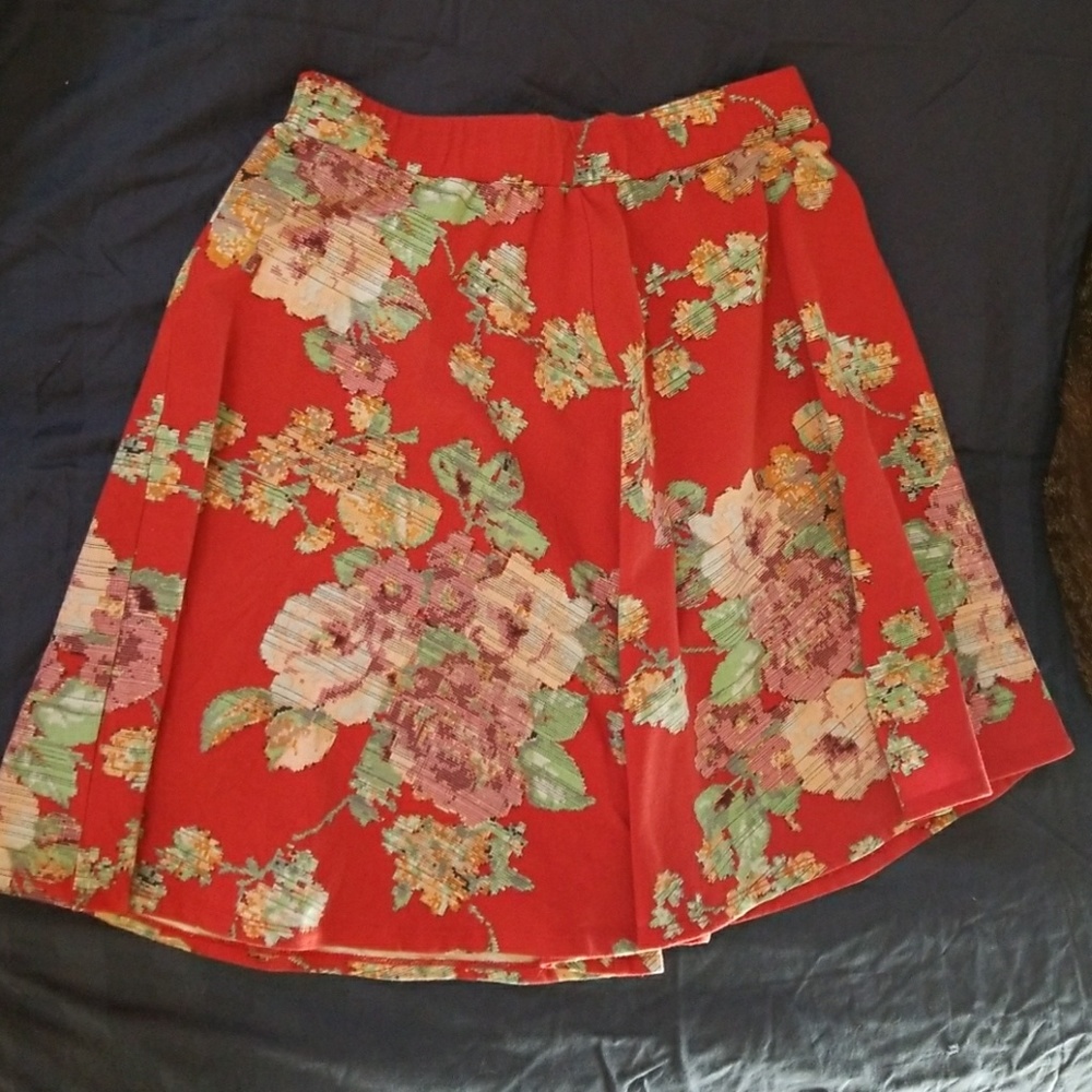 Floral skirt